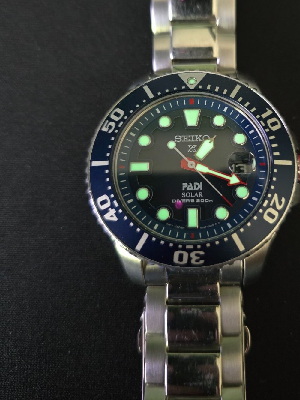 Seiko PADI Special Edition Solar Dive Watch
